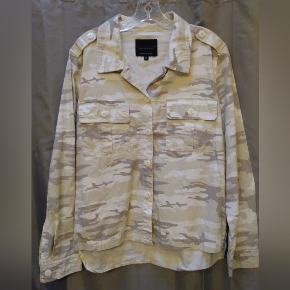 Sanctuary Camo Safari Long Sleeved Shirt
